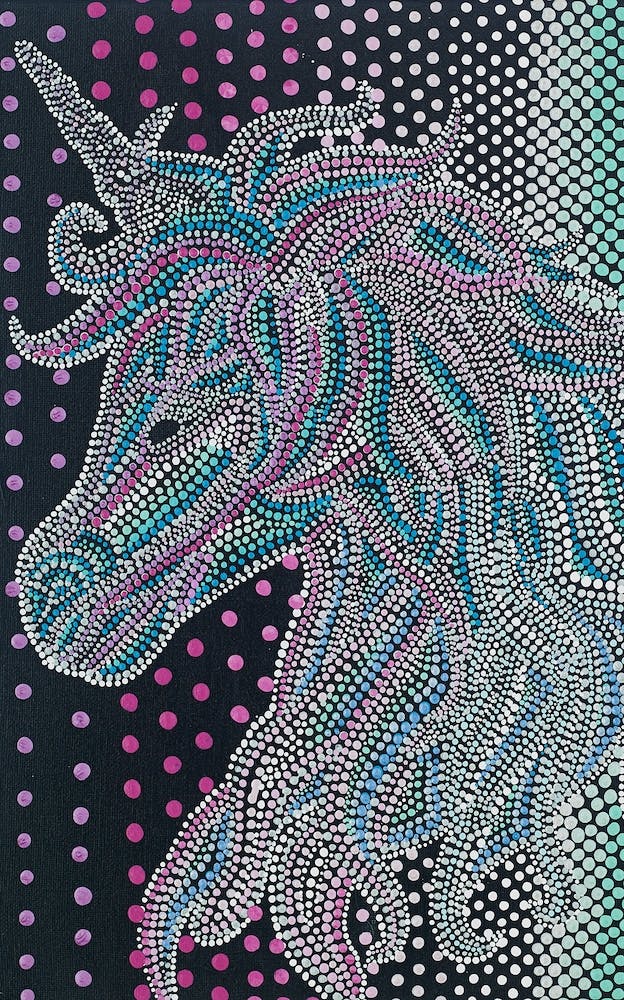Mythisches Einhorn