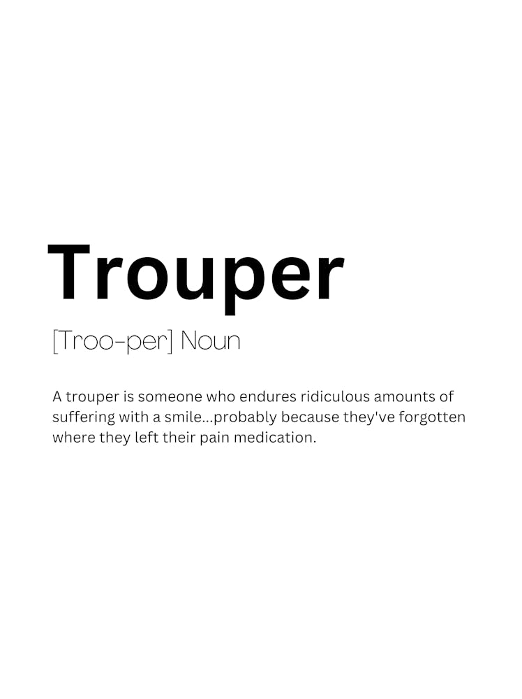 Trouper Definition Meaning