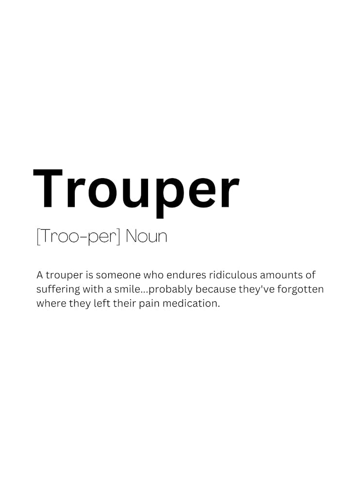 Trouper Definition Meaning