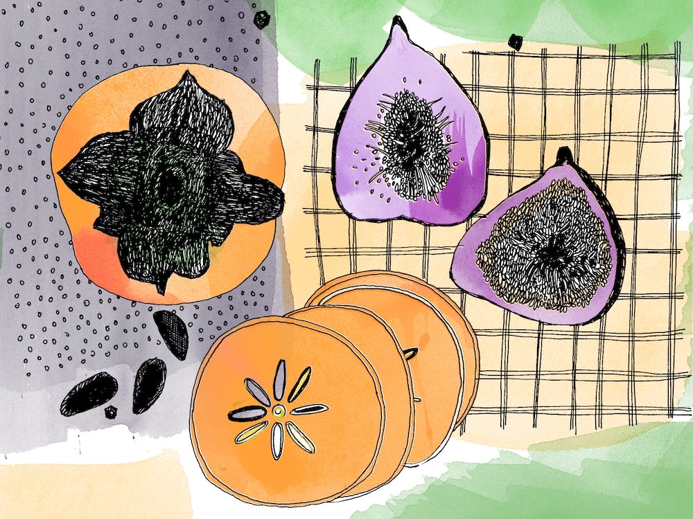Persimmones And Figs