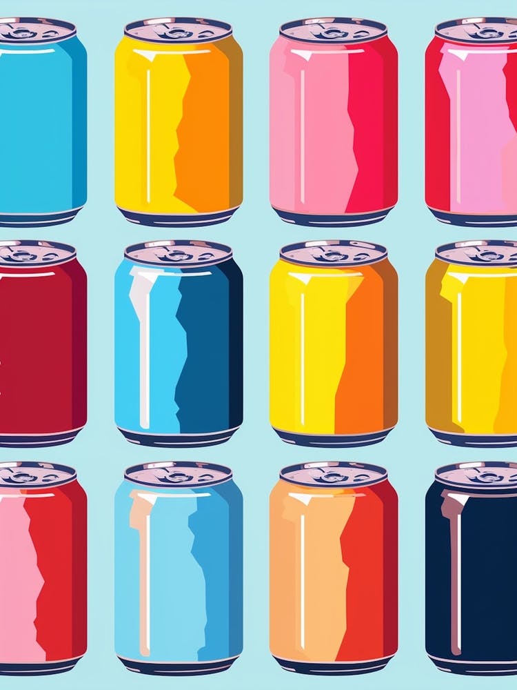 Soda Can Pop Art