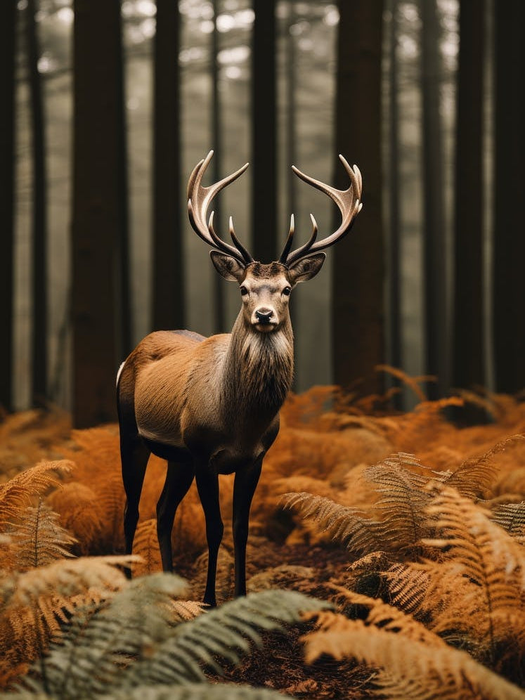 Deer In The Forest 5