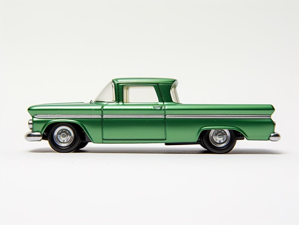 Toy Car Custom 62 Chevy Green