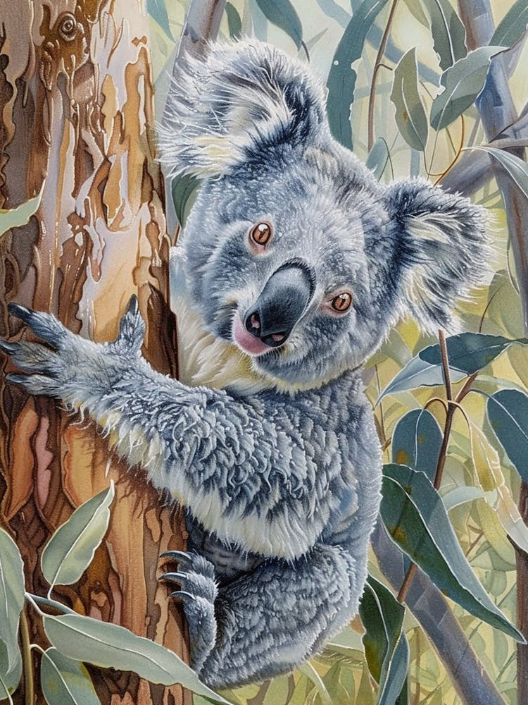 Koala Pastel Watercolour 3