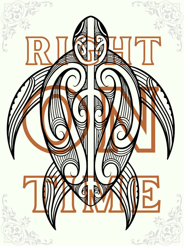 Right on Time Relax Sign