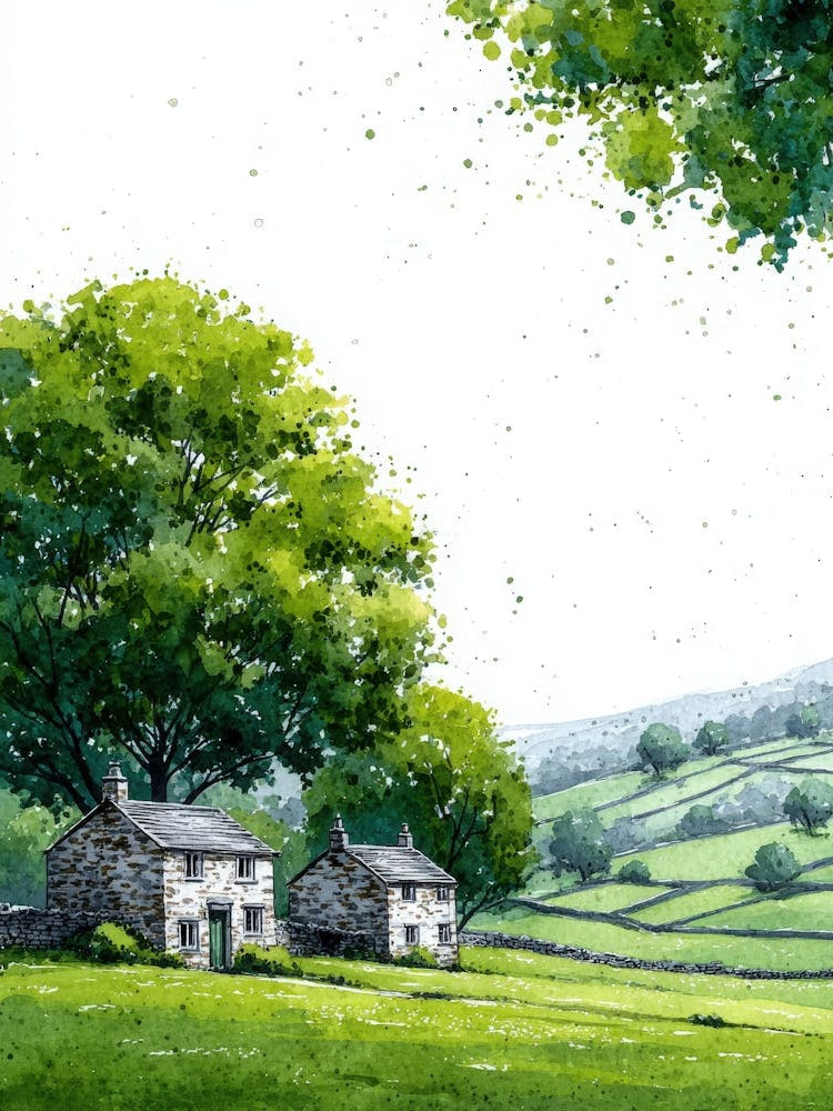 Aihrgdesign Isolated Watercolor Painting Of Countryside Lands 618b9fa9 7c9c 40a0 Ae44 D02c1cc2a46c 1