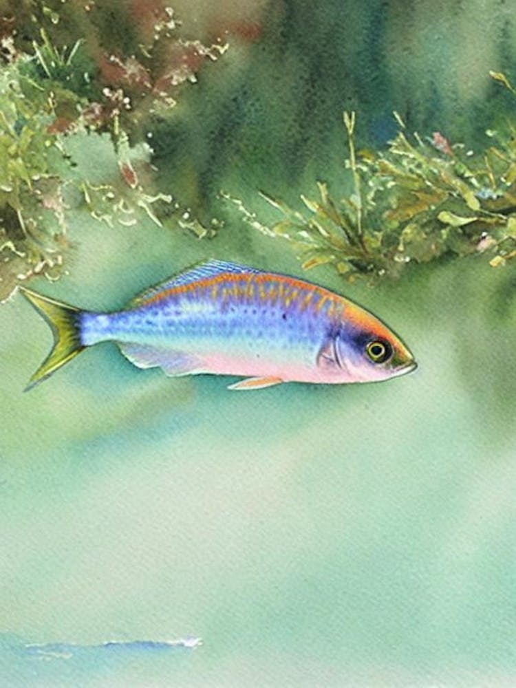 Dottyback Storybook Watercolour