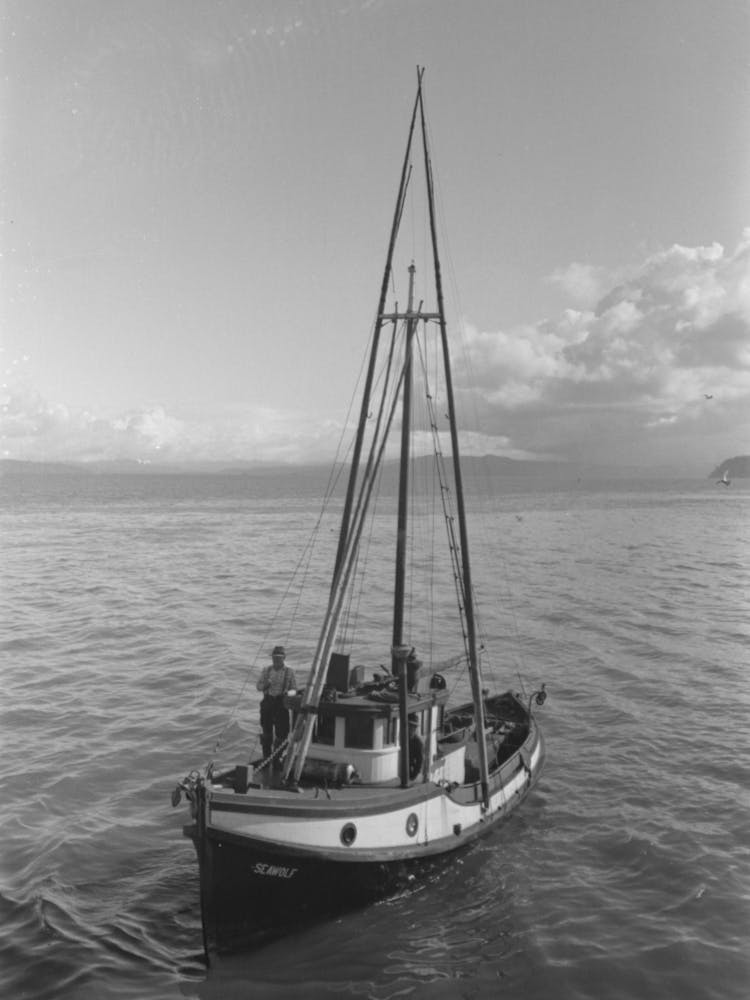Fishing Boat, Astoria, Oregon By Russell Lee