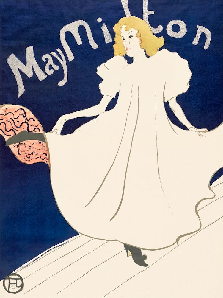 May Milton (1895), Henri de Toulouse-Lautrec