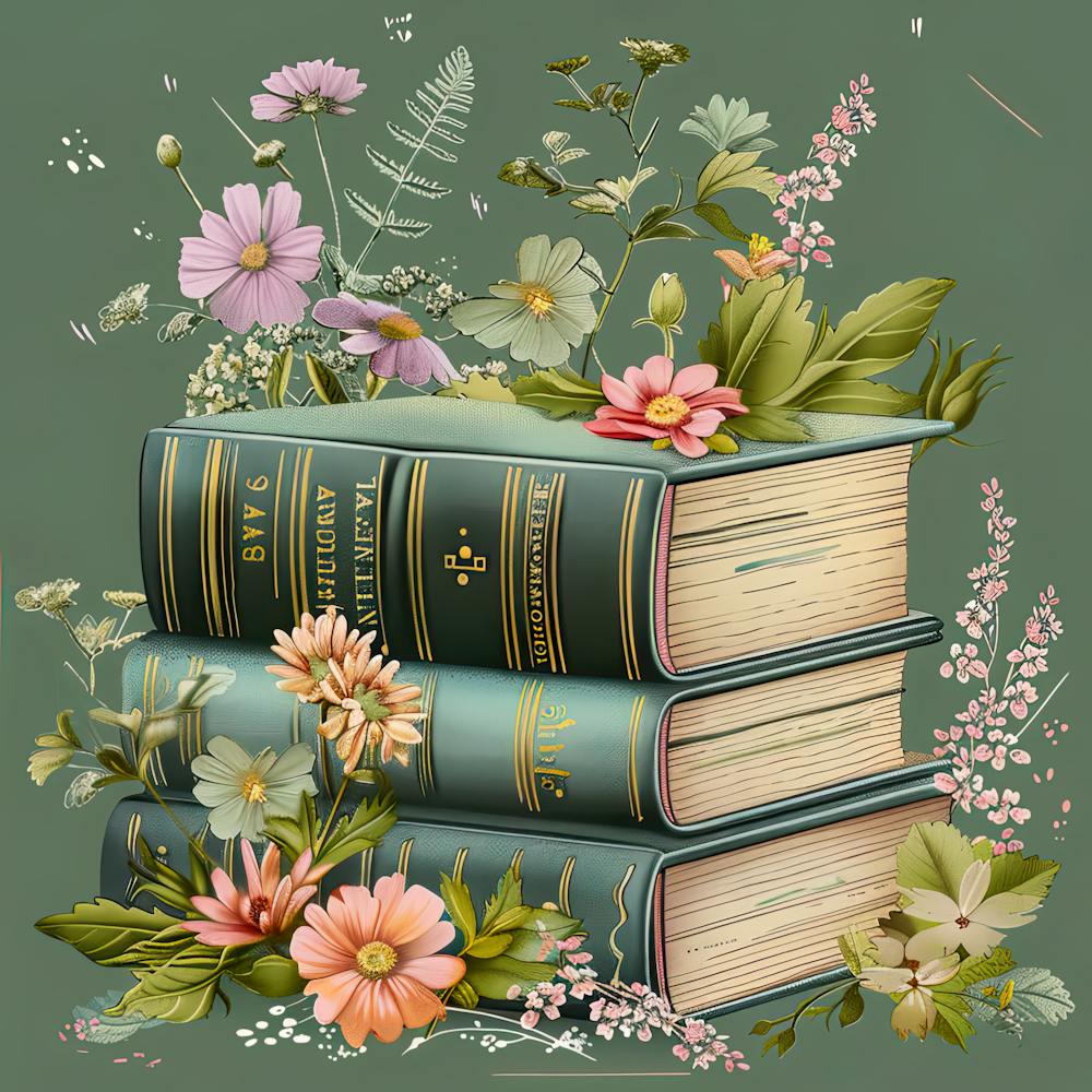 Livres Anciens et Fleurs Sauvages 2