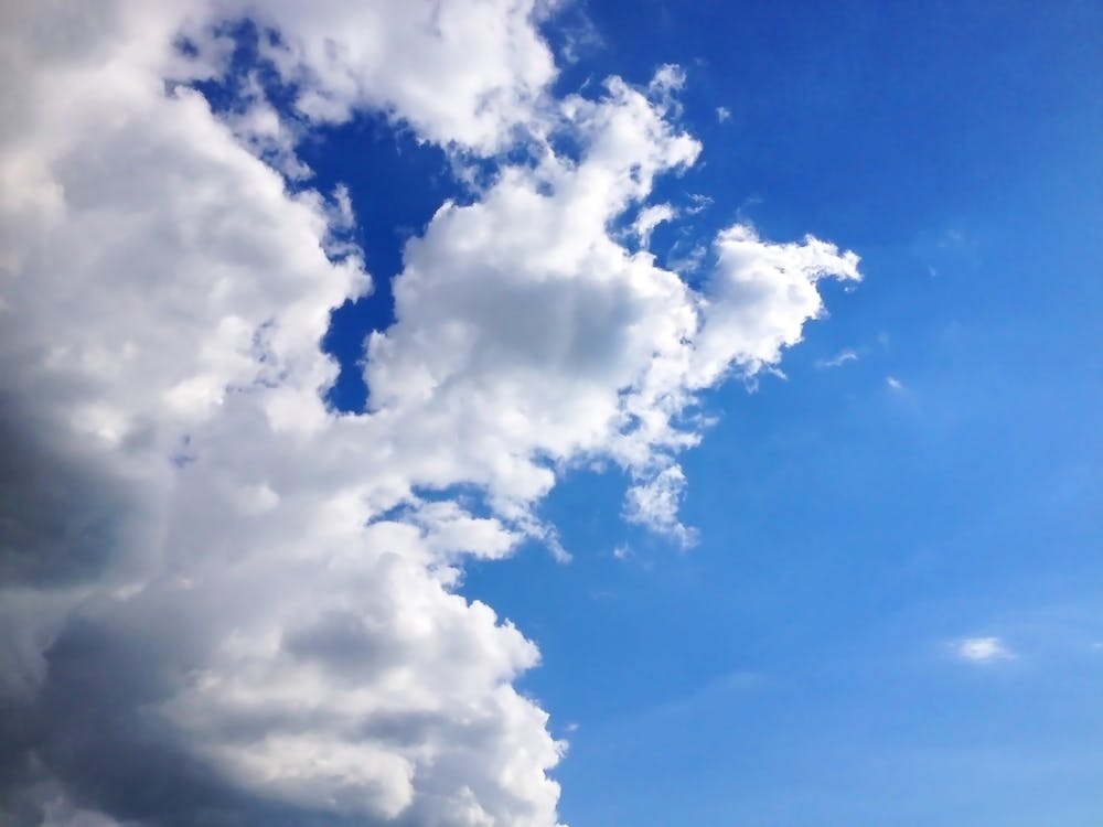 Blue Sky With Clouds 1
