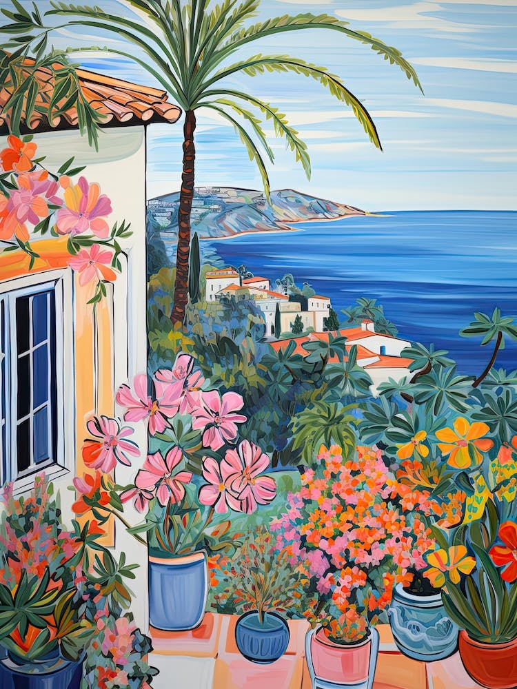 Laguna Beach, California, Matisse And Rousseau Style 4