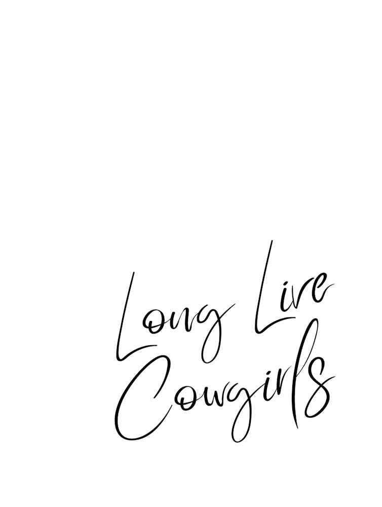 Long Live Cowgirls