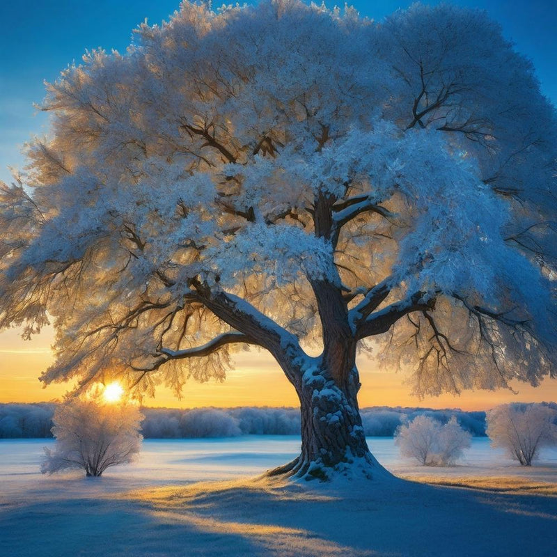 Tree In The Snow