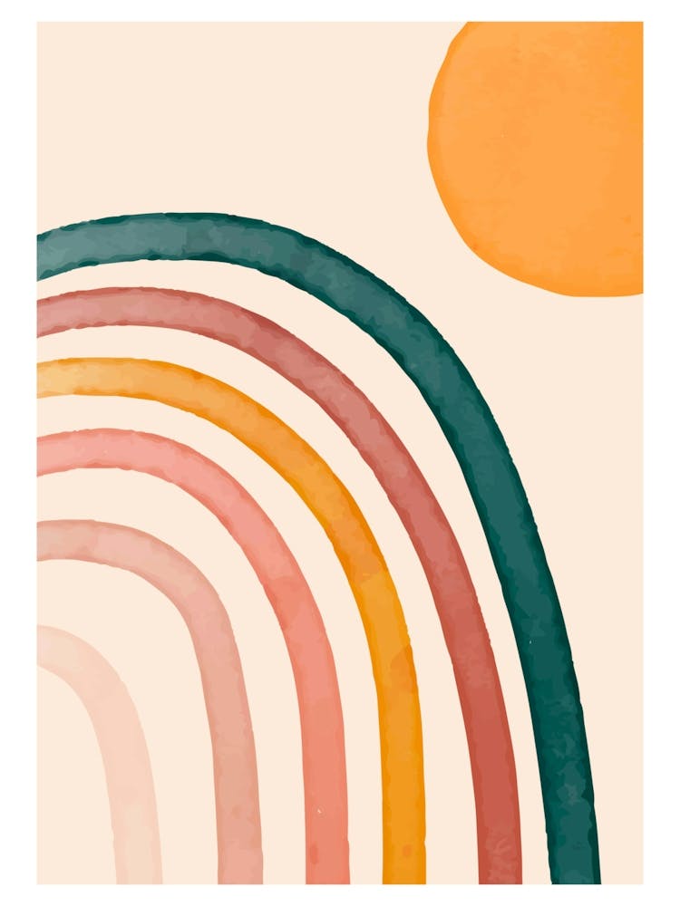 Rainbows Abstract