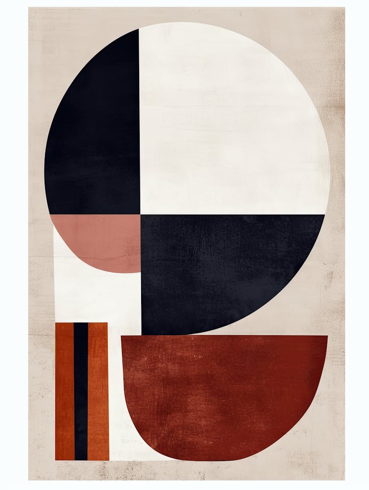 Prismatic Balance Bauhaus Minimalist