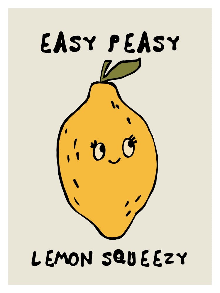 Easy Peazy Lemon Squeezy