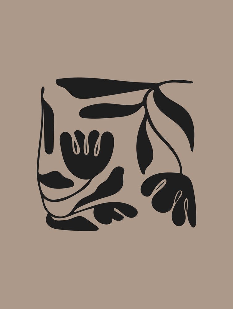 Moody Neutral Flowers
