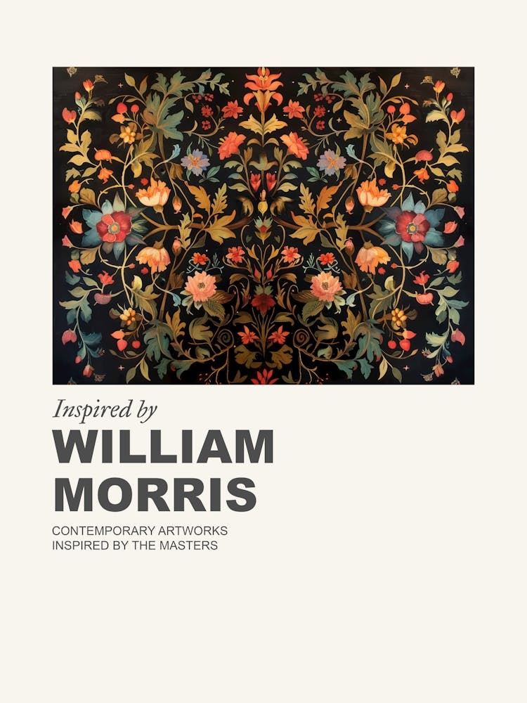 Museum Poster Inspired By William Morris 12