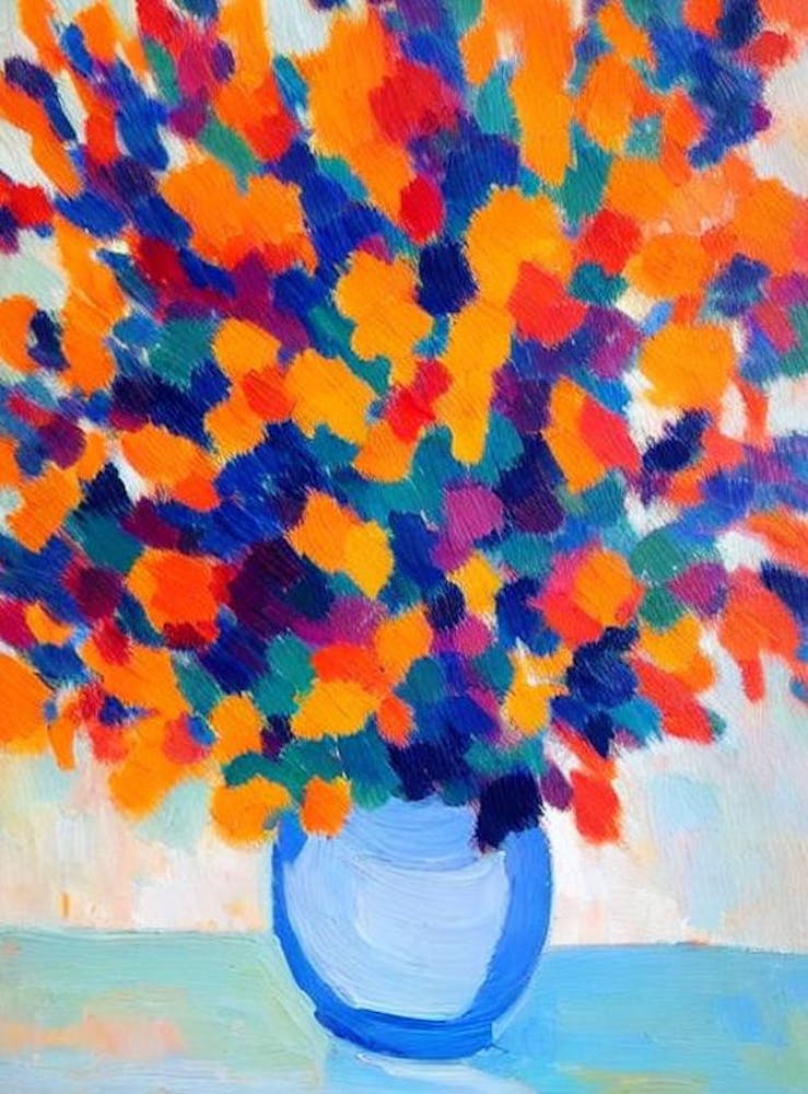 Pop Them In A Vase Matisse Inspired Flower