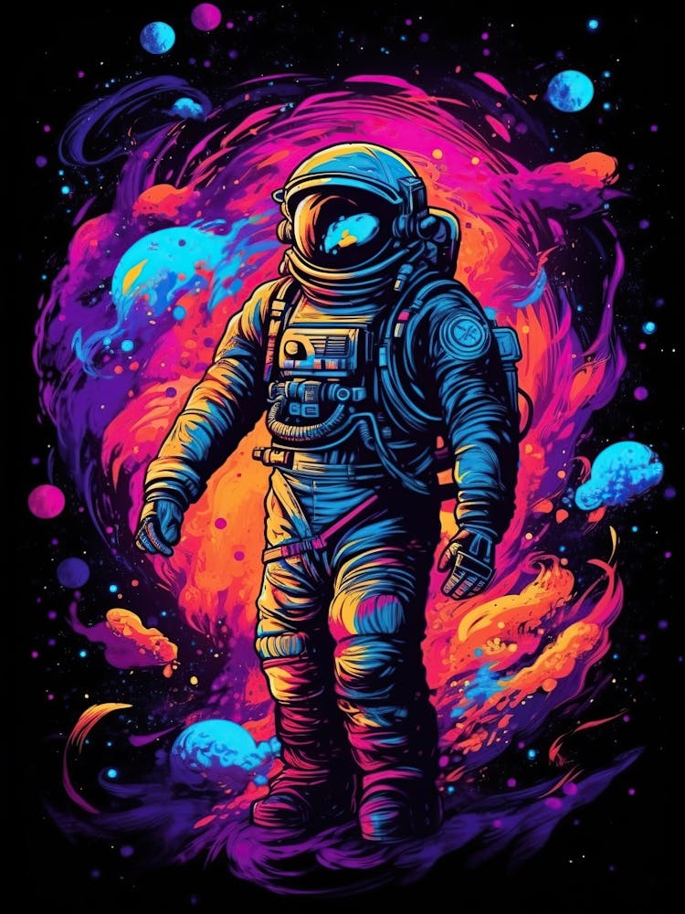 Astronaut In Space 22