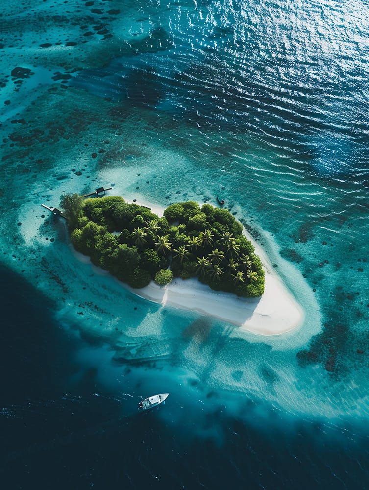 Heart Island In The Maldives 1