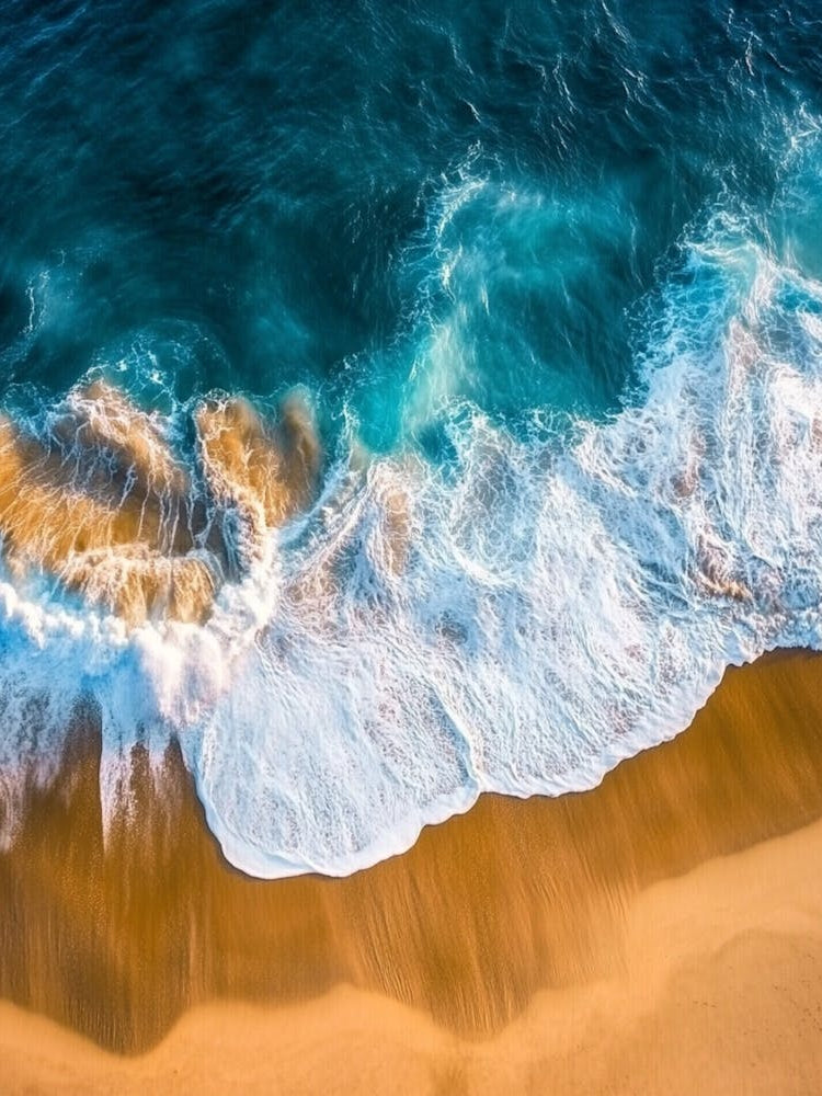 Aerial View Of A Beach 71
