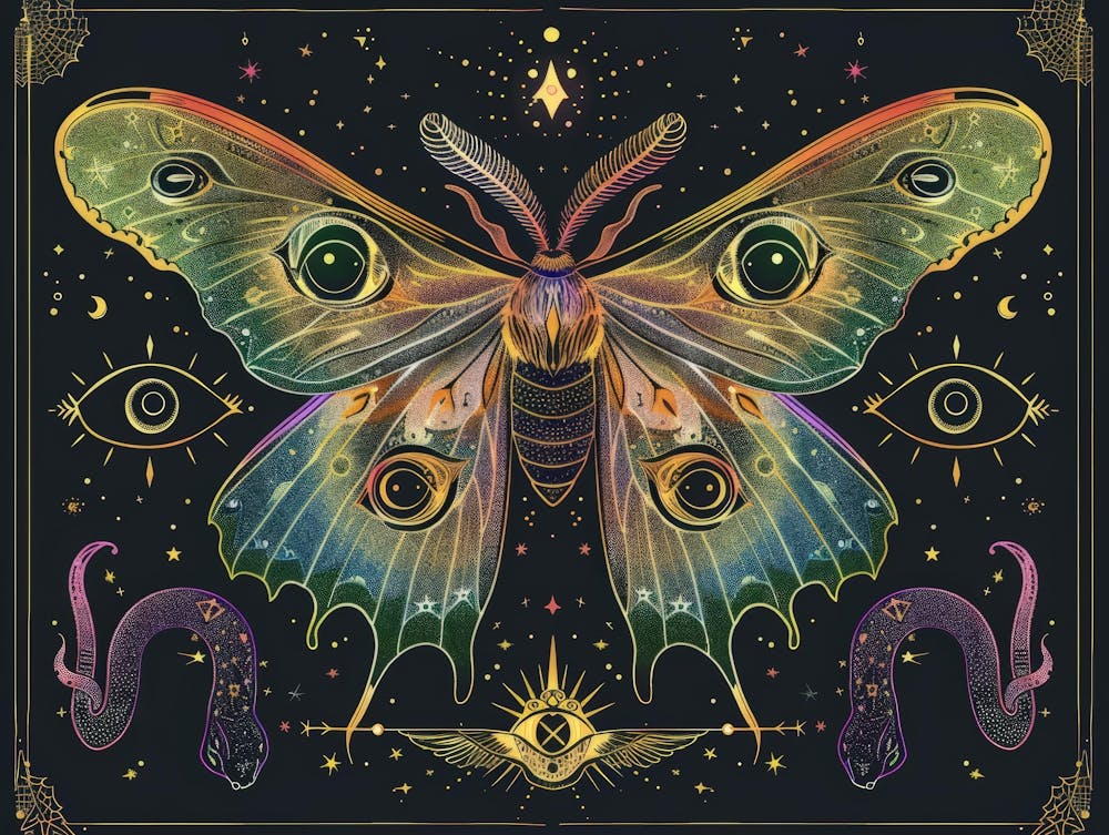 Moth illustration 19