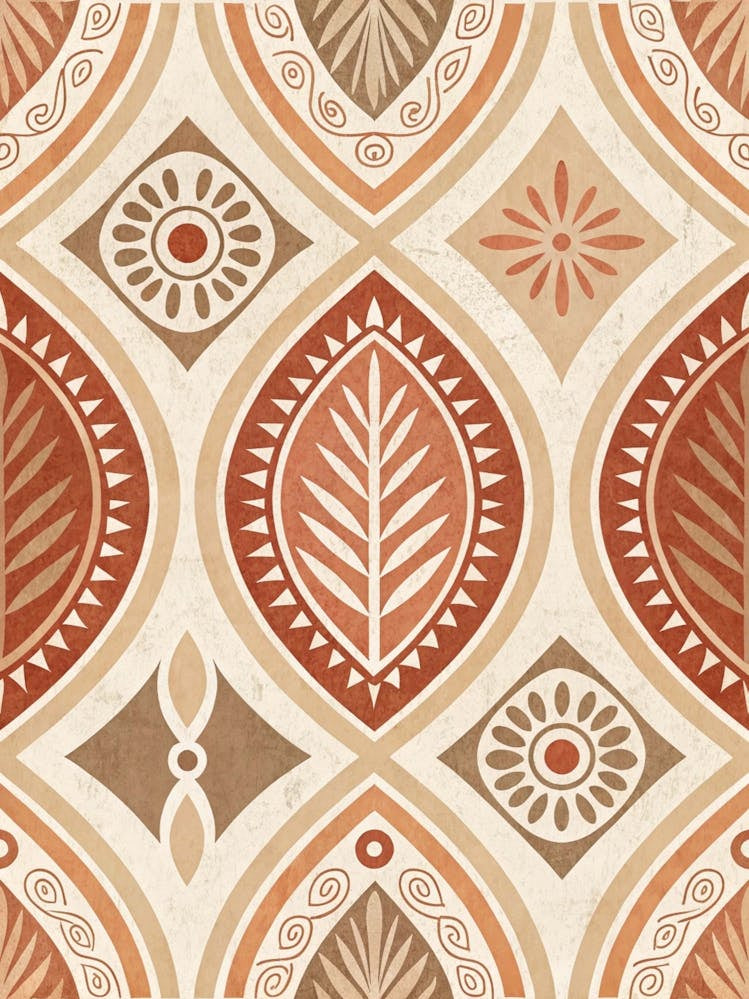 Tan And Brown Pattern