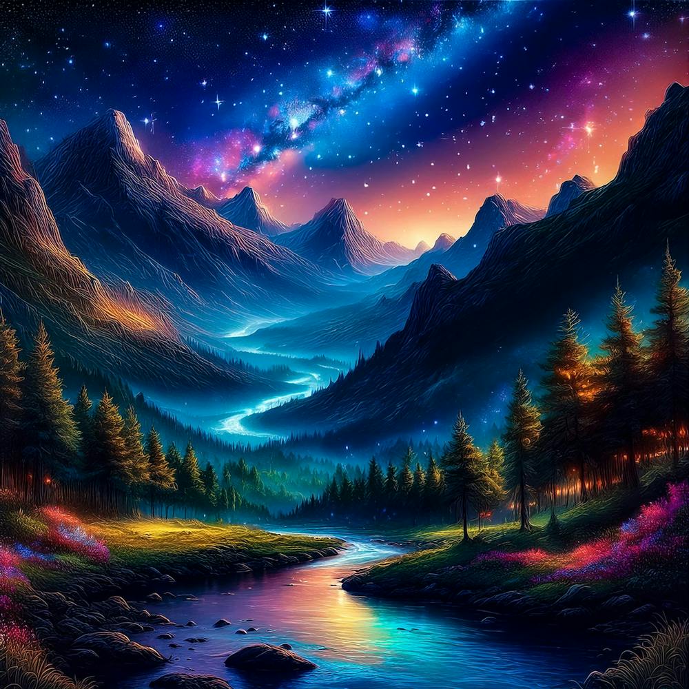 River In The Mountains
