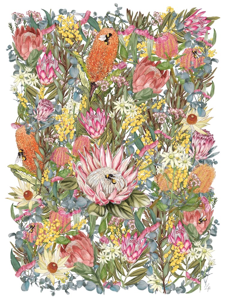 Australian Botanical Collection Swatch