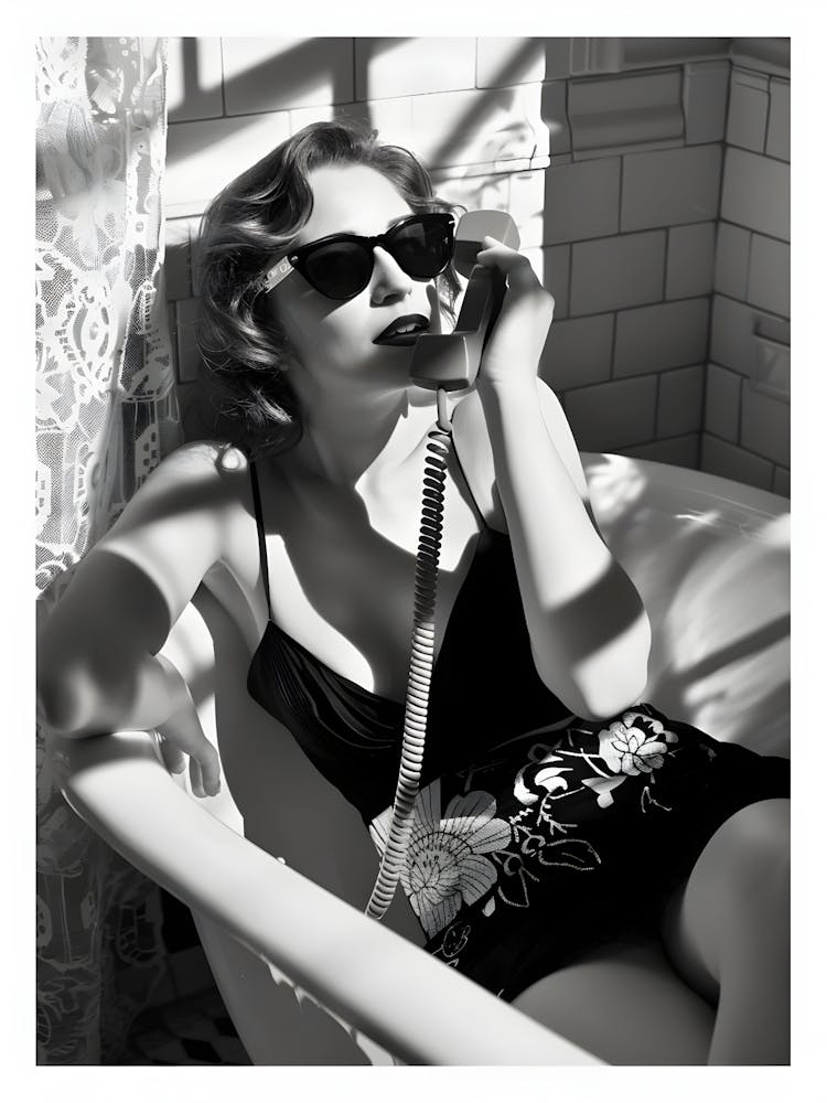 Madonna In Bathtub