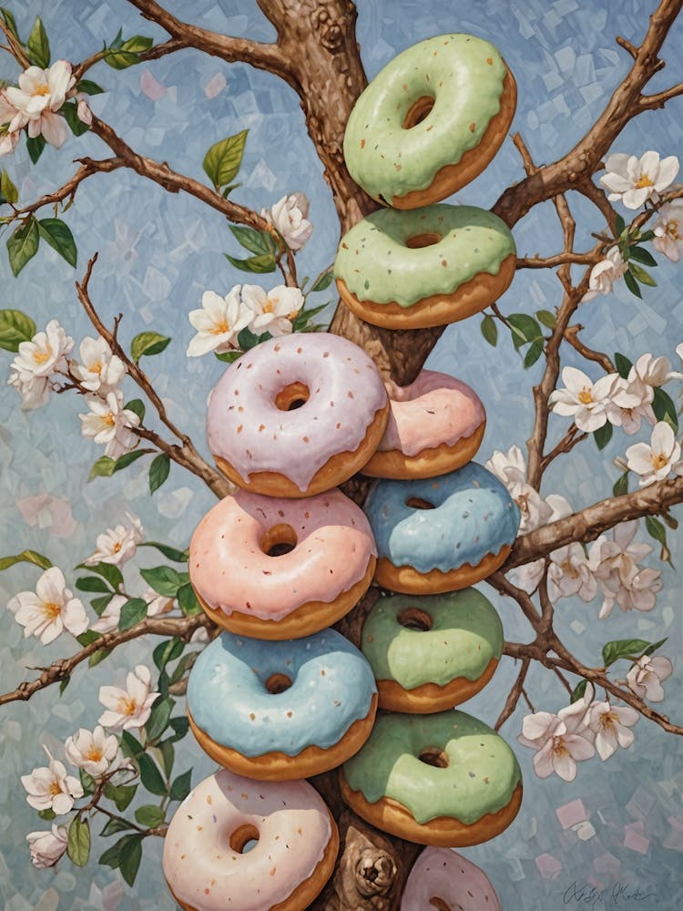 Donuts Blossoms