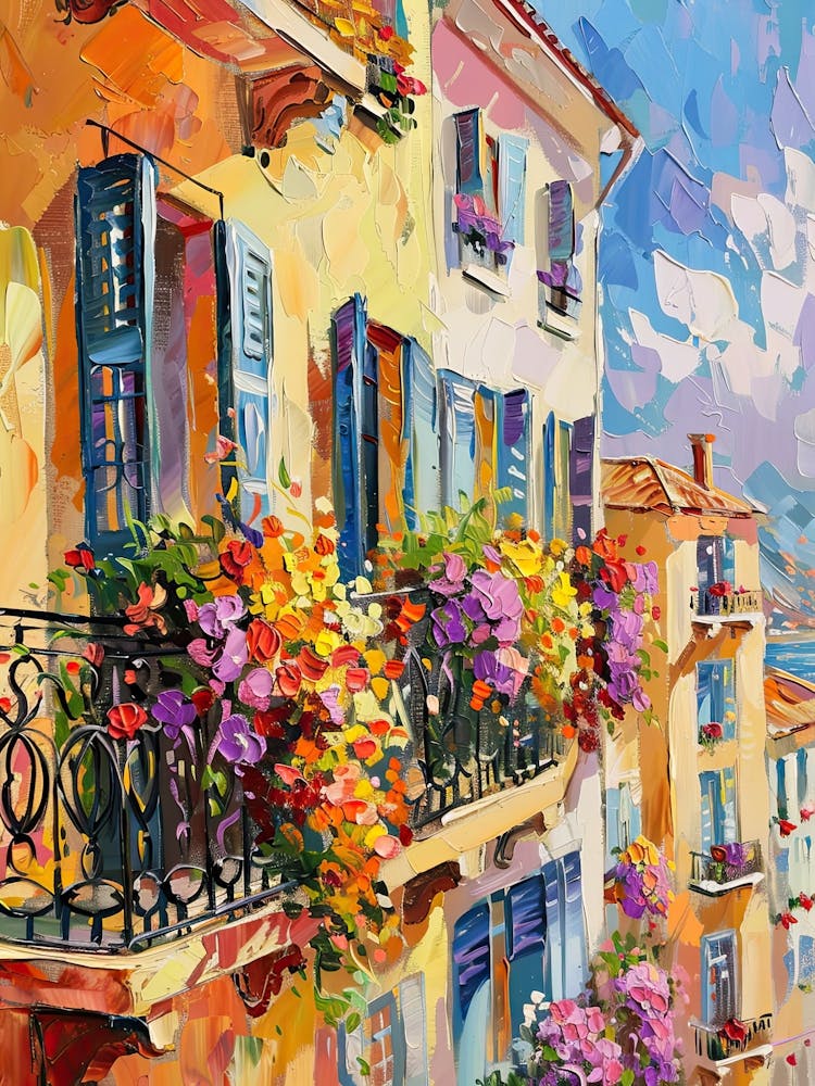 Balcony Painting In Nice 3