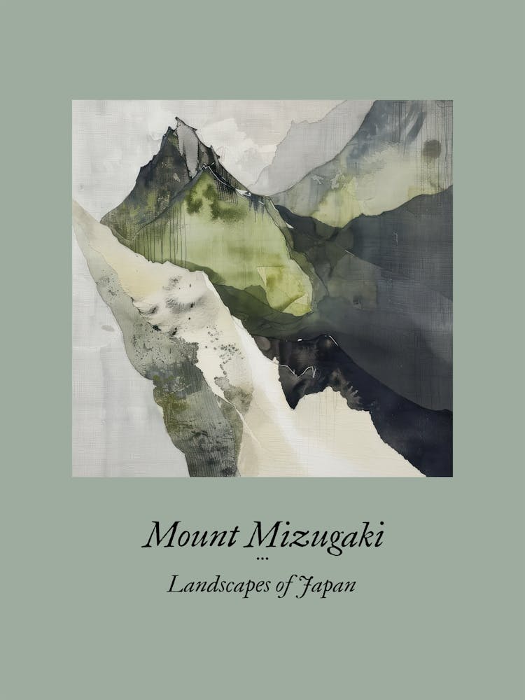 Landscapes Of Japan Mount Mizugaki 15