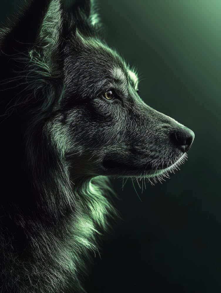 Wolf Portrait