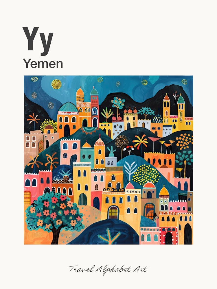 Kids Travel Alphabet  Yemen 4