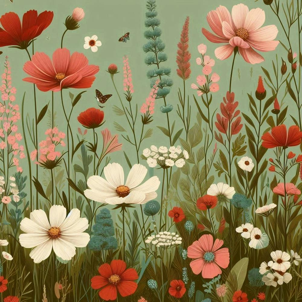 garden botanical wildflowers