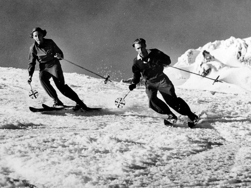 Skiing On Mt Hood Oregon