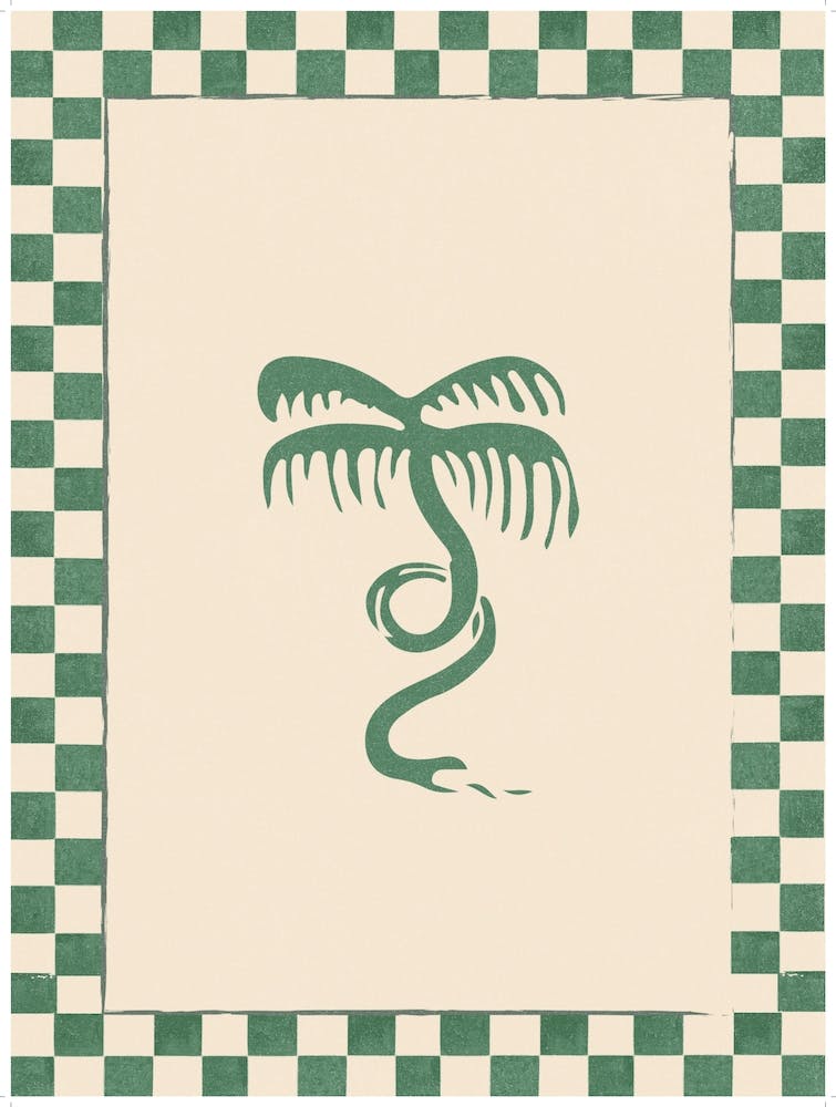 Checkered Wall Art Retro Print Abstract Boho Printable Art INSTANT DOWNLOAD