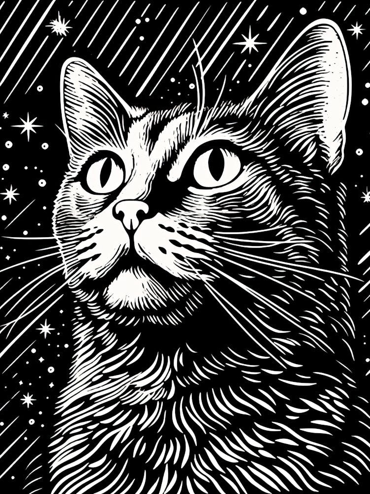 Celestial Furtrails, Psychedelic Cats series
