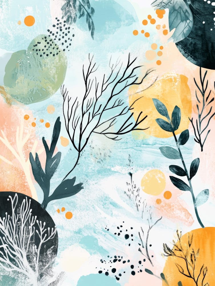 Abstract Seascape Painting 1