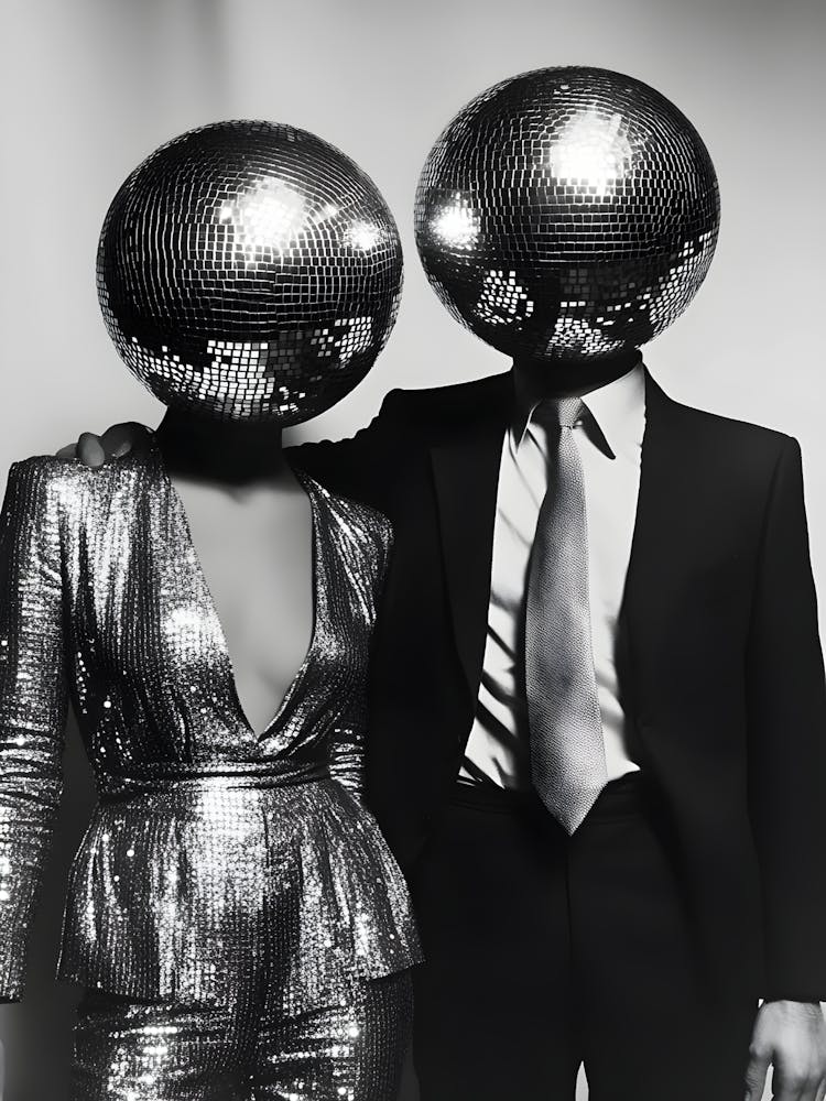 Disco Ball Couple 1
