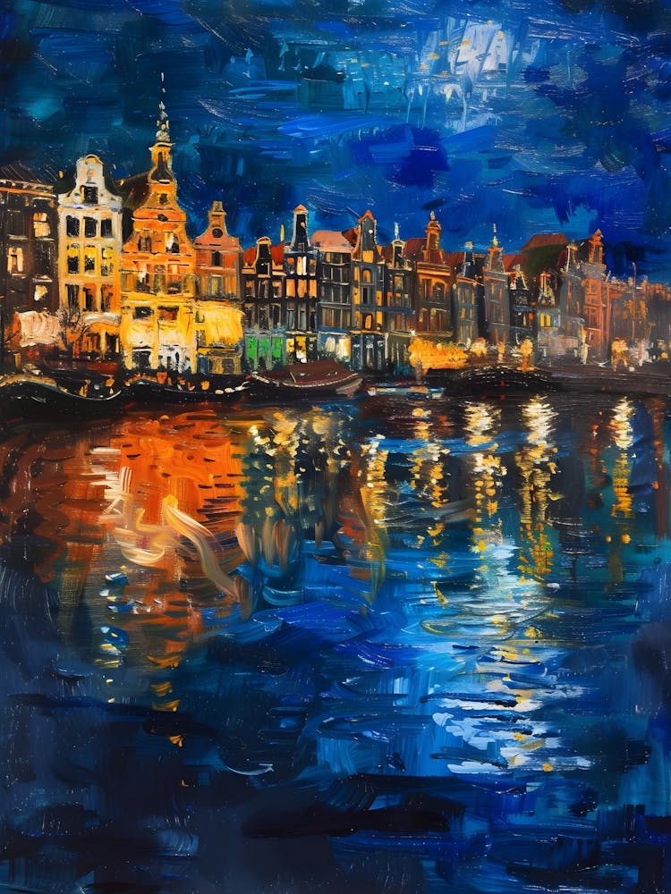 Amsterdam At Night