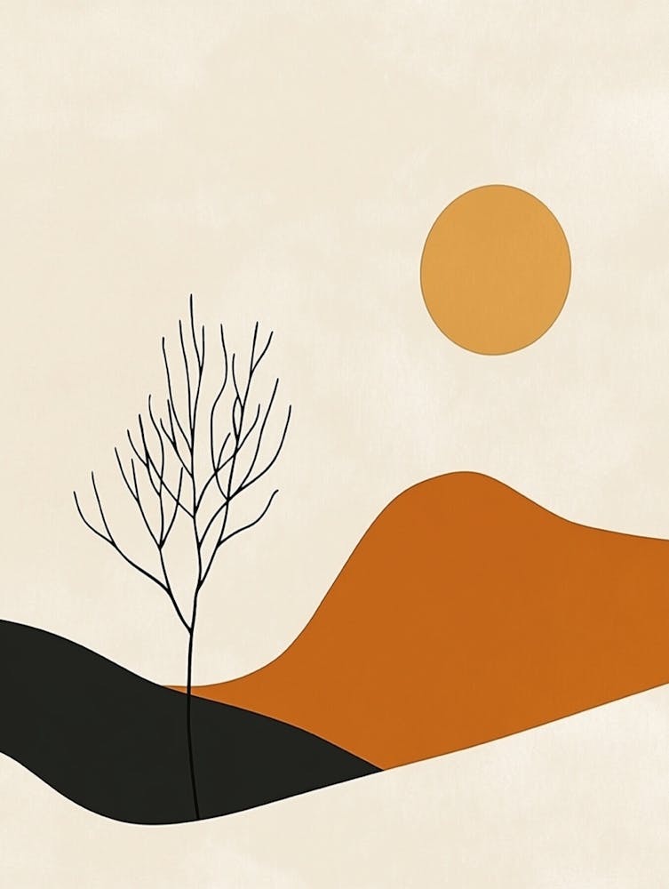Landscape With A Tree