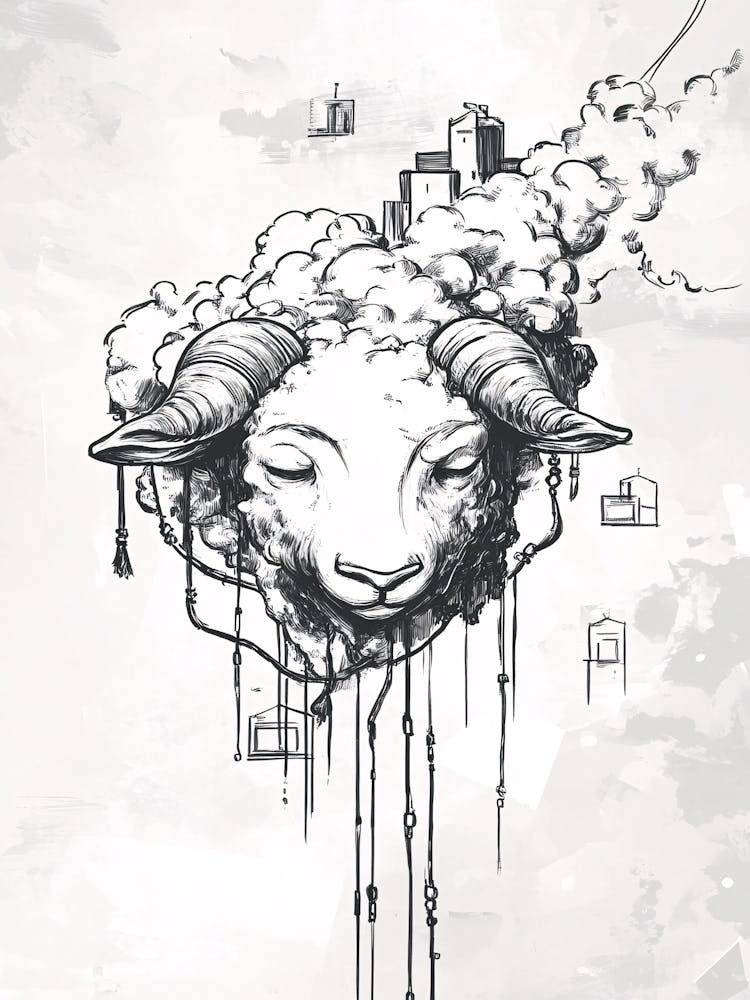 Sheep In The Clouds