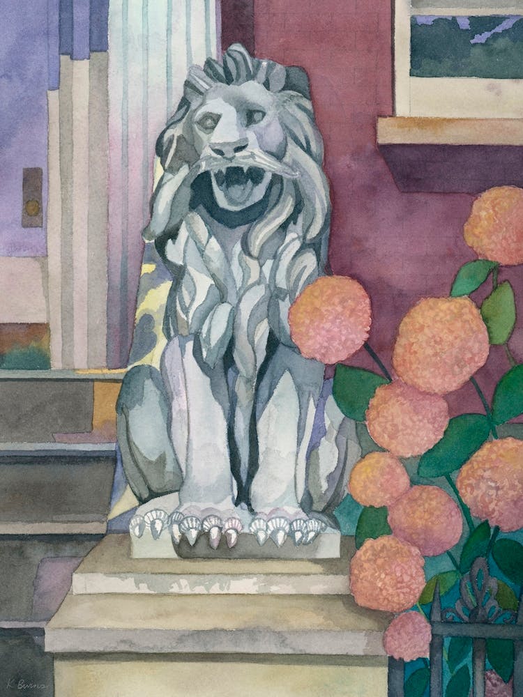 Stoop Lion