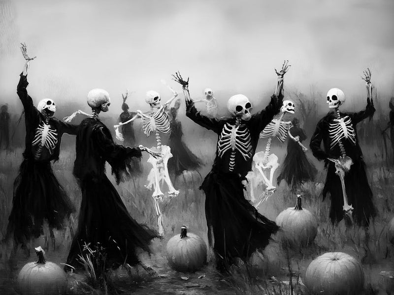 Skeletons Dancing 1