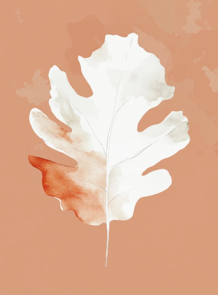 Oak Leaf Canvas Print