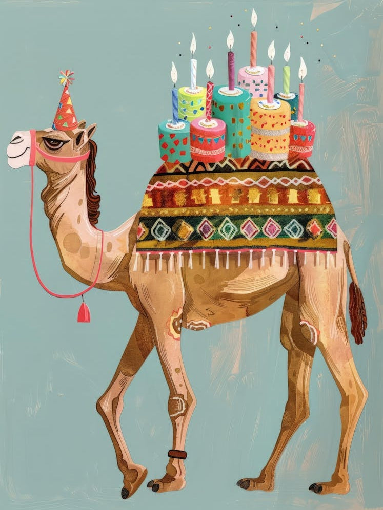Birthday Camel 2
